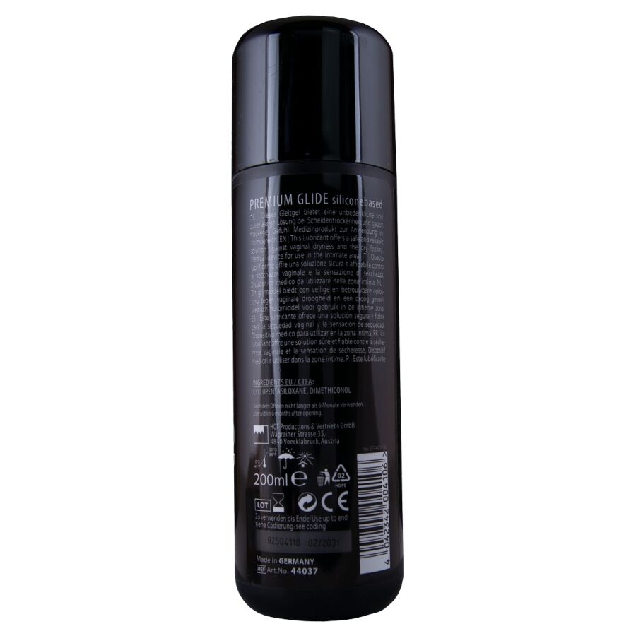 Hot Premium 200 ml - Lubrificante, kit da 3 - vista laterale