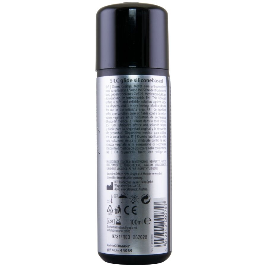 Hot Silc Glide 100 ml - Lubrificante, kit da 3 - dettaglio