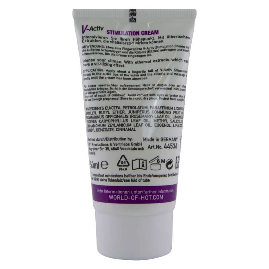 Hot V Activ Crema Stimolante - Accessorio intimo - dettaglio