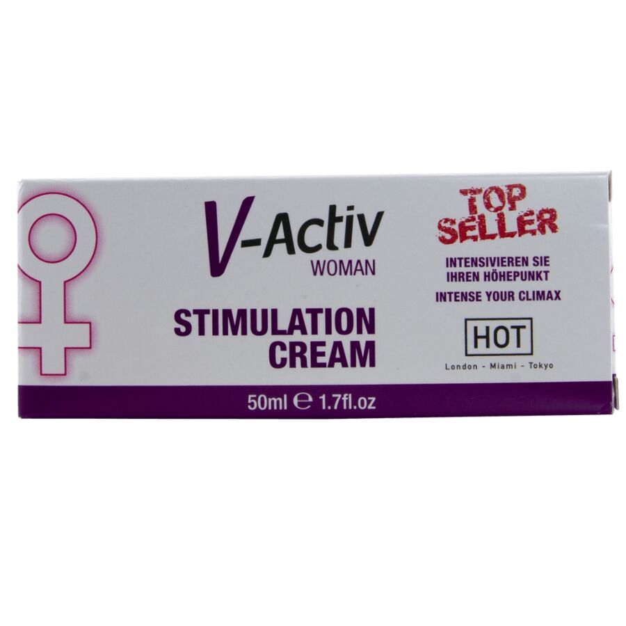 Hot V Activ Crema Stimolante - Accessorio intimo - nella confezione
