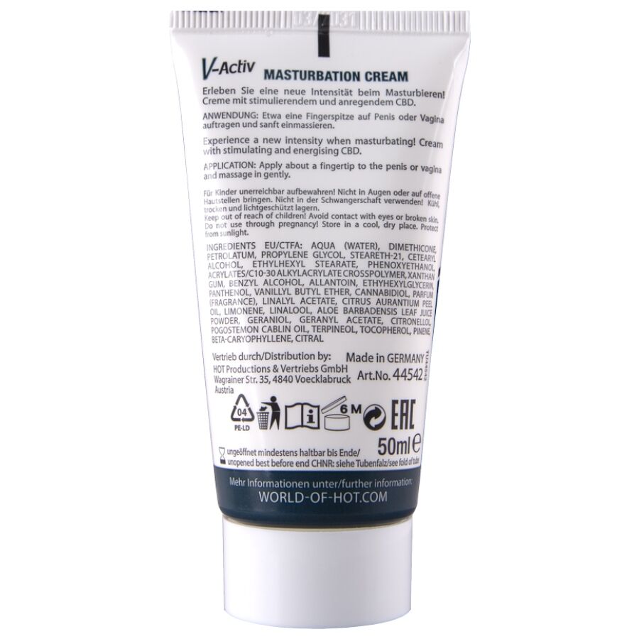 Hot Crema 100 ml - Lubrificante, kit da 3 - dettaglio