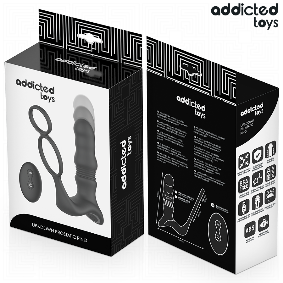 Addicted Toys Prostatico UP Down - Anello per uomo - vista frontale