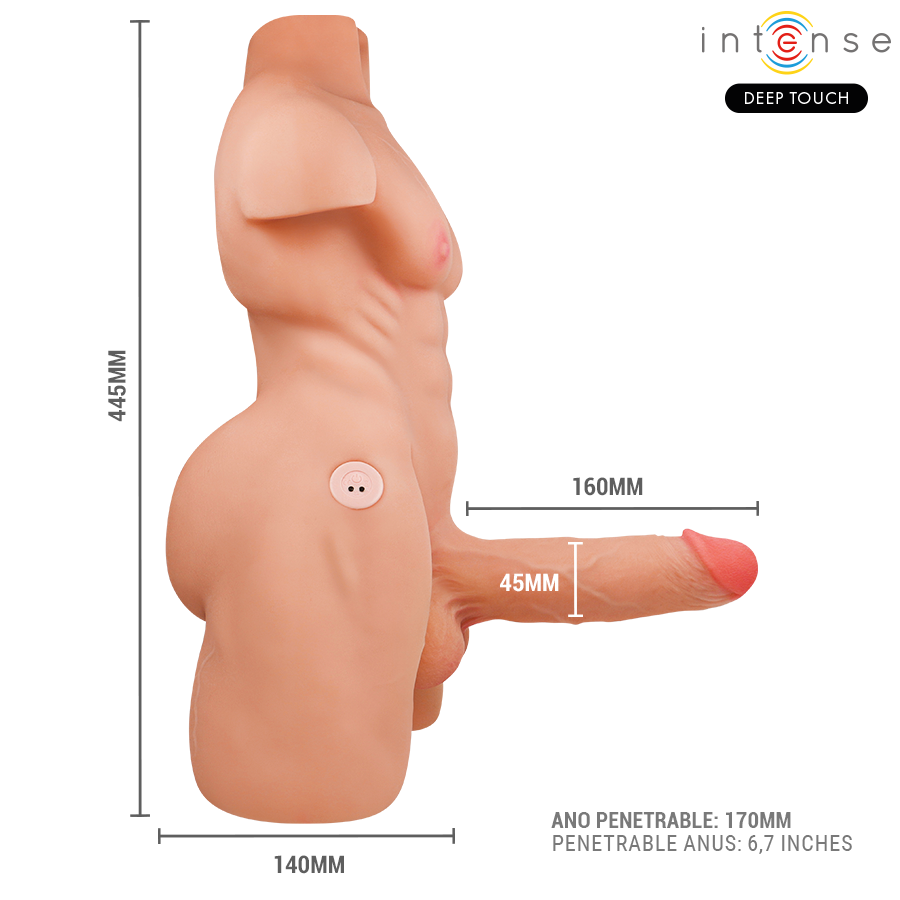Intense Marty Torso - Accessorio intimo - retro