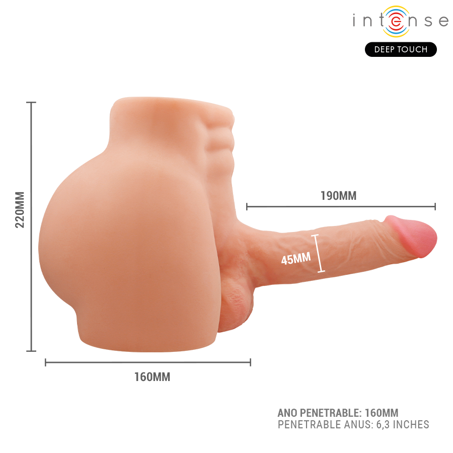 Intense Torso Richie - Accessorio intimo - vista laterale