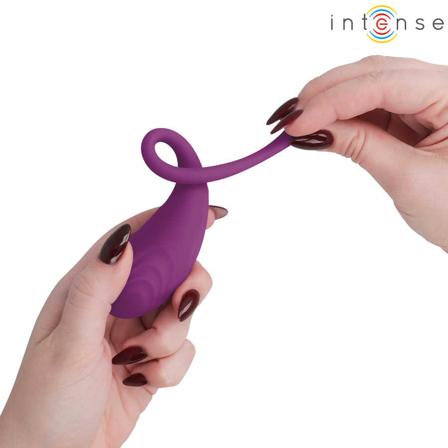 Intense Olivia - Ovetto massaggiante, colore purple - retro