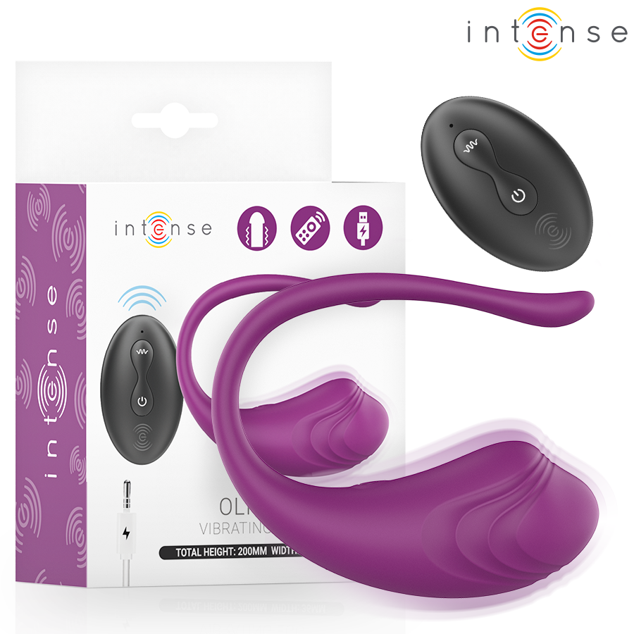 Intense Olivia - Ovetto massaggiante, colore purple