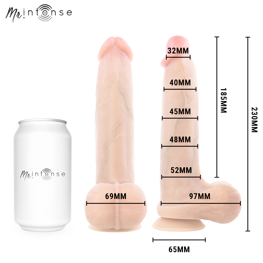 Mr Intense Bruce - Accessorio intimo - in mano per le dimensioni