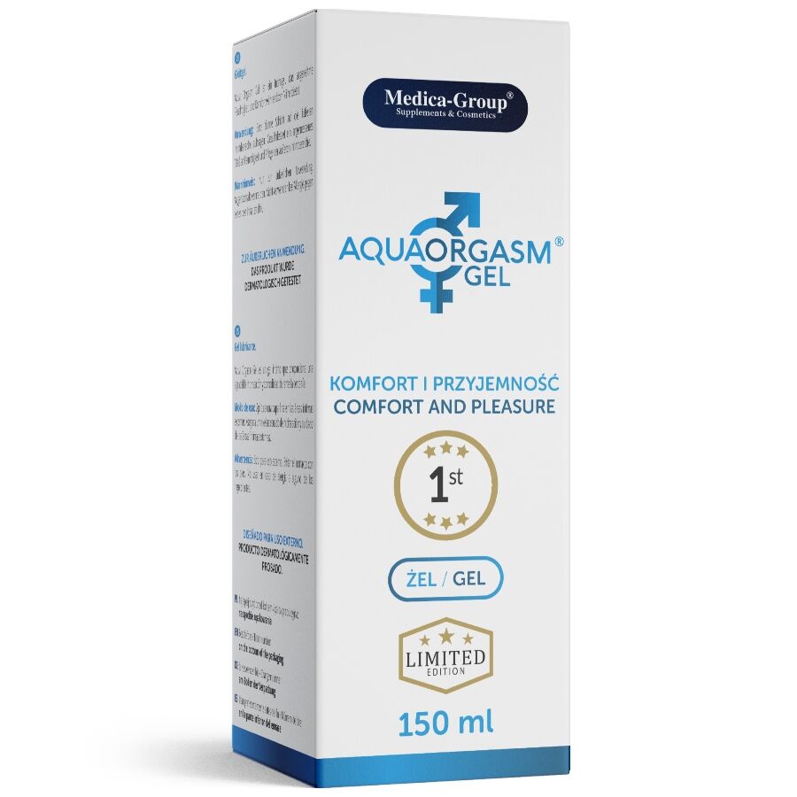 Medica Group Aqua Gel 150 ml - Lubrificante, kit da 3 - dettaglio