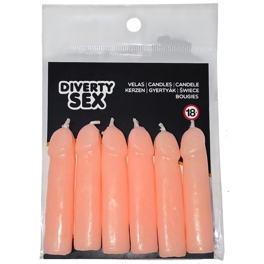 Diablo Picante 6 Candele - Accessorio intimo