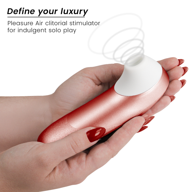 Womanizer Pro - Massaggiatore esterno, colore bordeaux - dettaglio