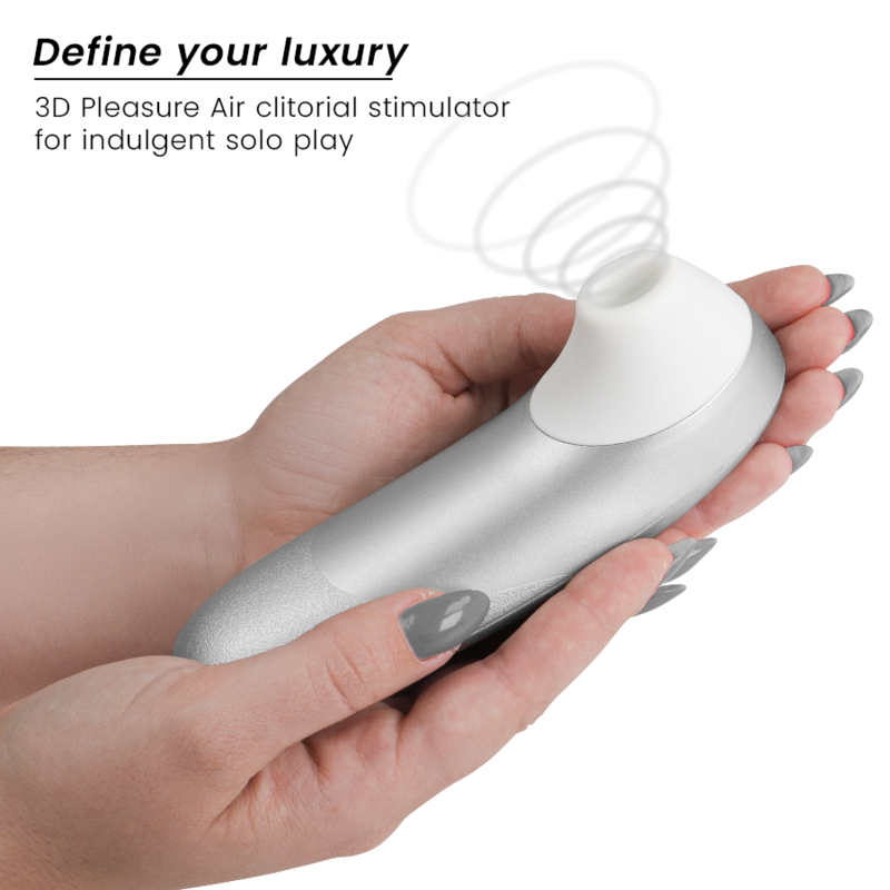 Womanizer Pro - Massaggiatore esterno, colore colore argento grigio - dettaglio