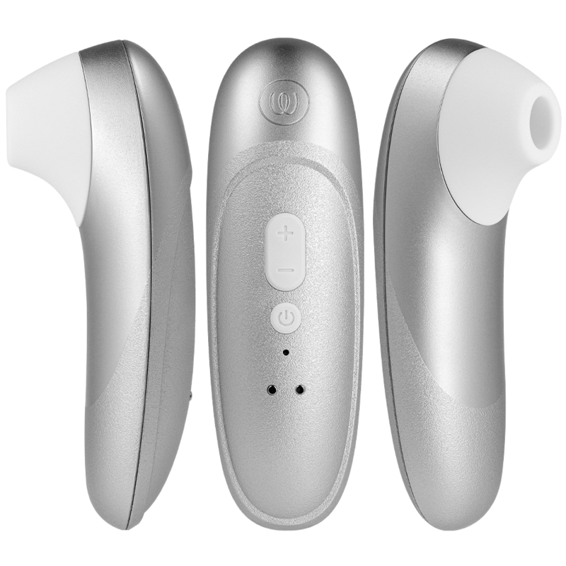 Womanizer Pro - Massaggiatore esterno, colore colore argento grigio - nella confezione