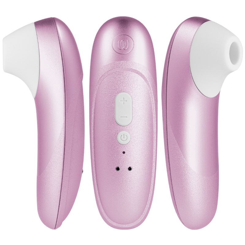 Womanizer Pro - Massaggiatore esterno, colore lilla - vista laterale