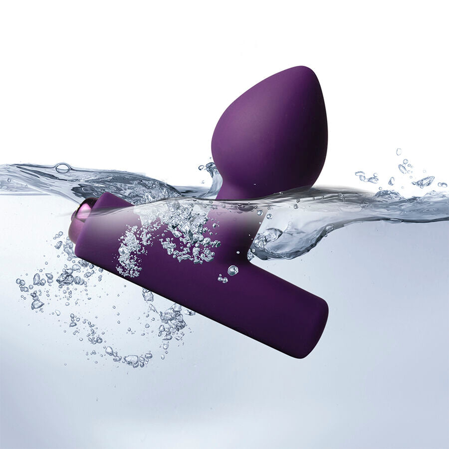 Rocks-Off Bacchetta - Accessorio intimo, colore viola - retro