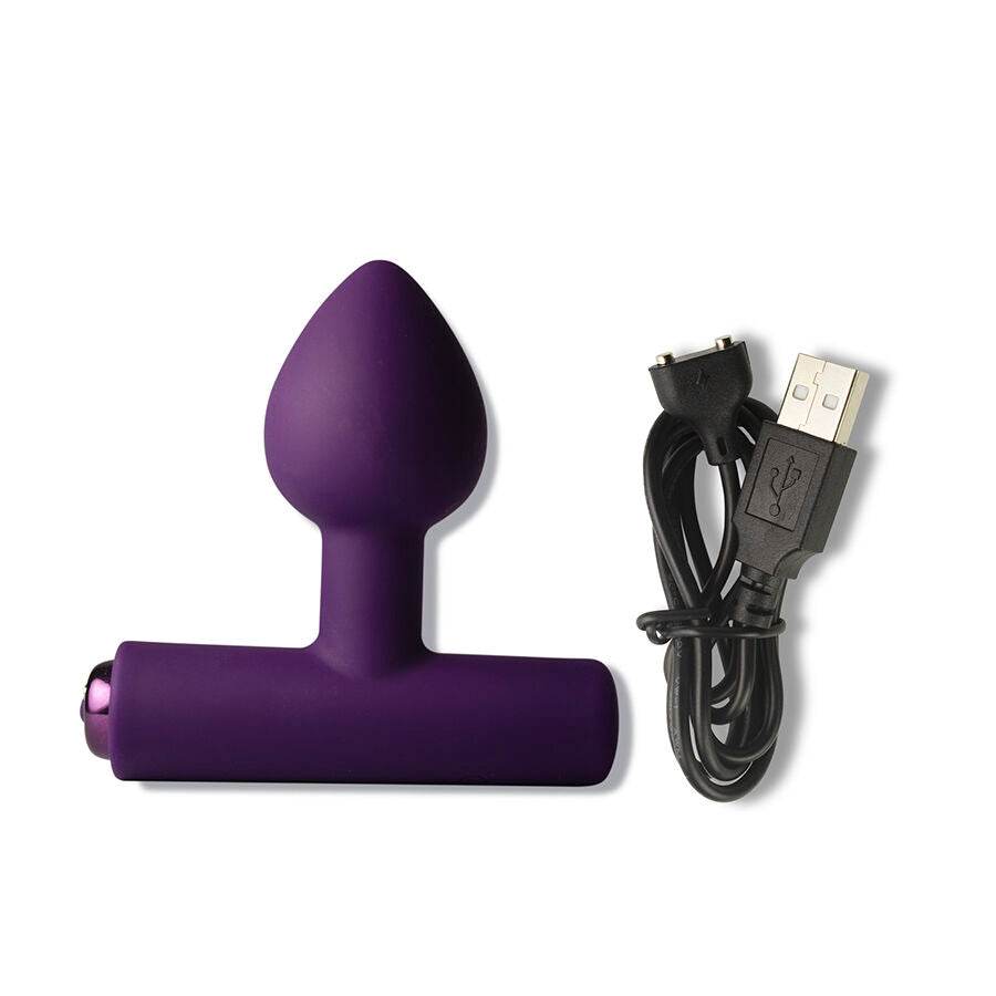 Rocks-Off Bacchetta - Accessorio intimo, colore viola - nella confezione