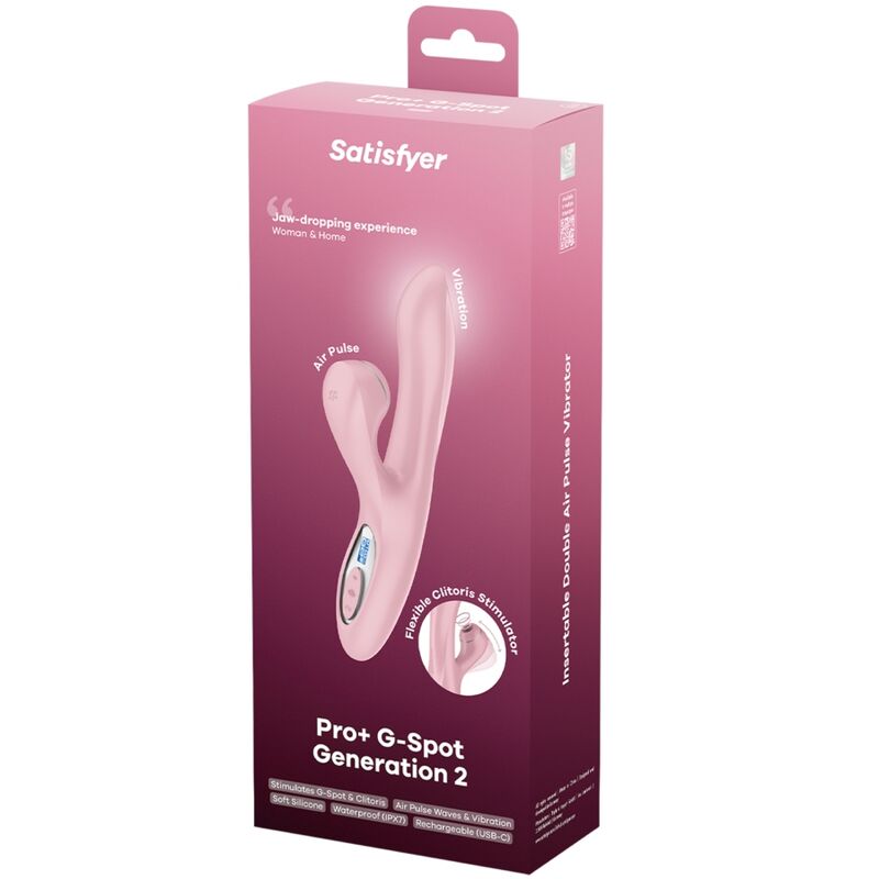 Satisfyer Pro - Massaggiatore curvo - vista laterale