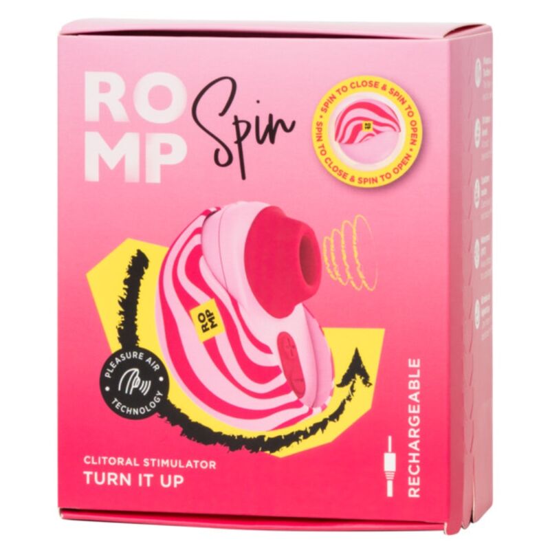 Romp Spin Suction Antitude With Rotating Opening And Chiusure - Massaggiatore ad aria pulsata - dettaglio