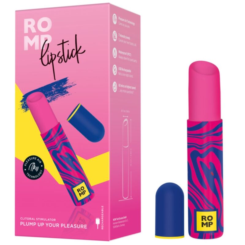 Romp Rossetto Stimolante - Massaggiatore esterno - retro
