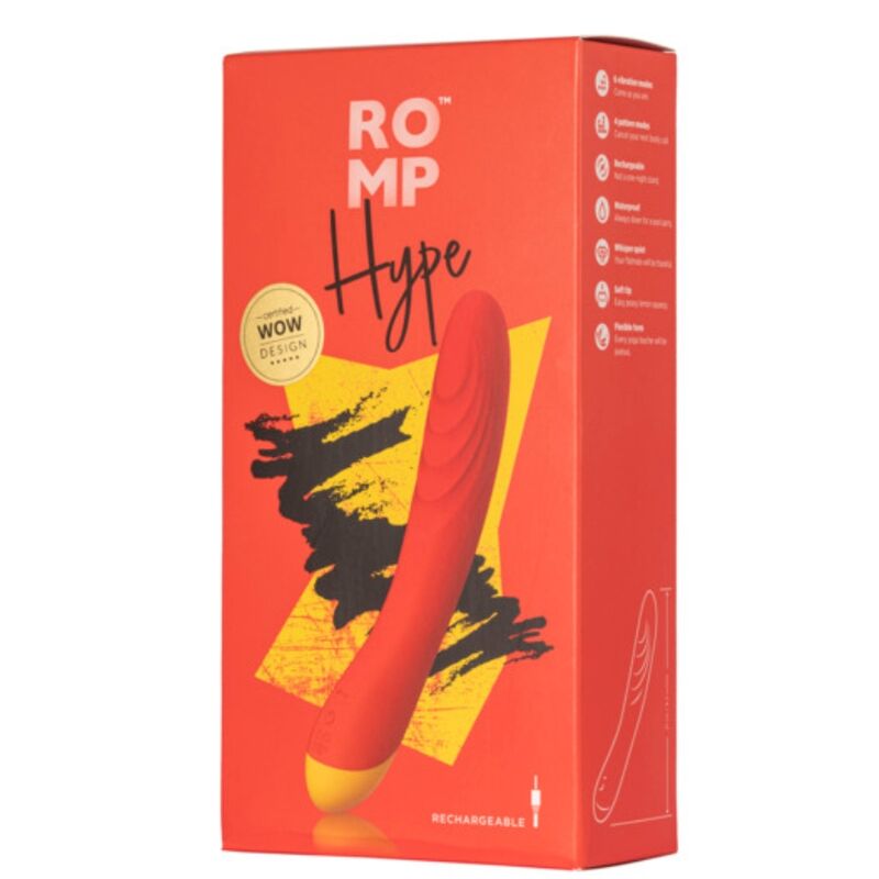 Romp Hype - Massaggiatore curvo - vista frontale