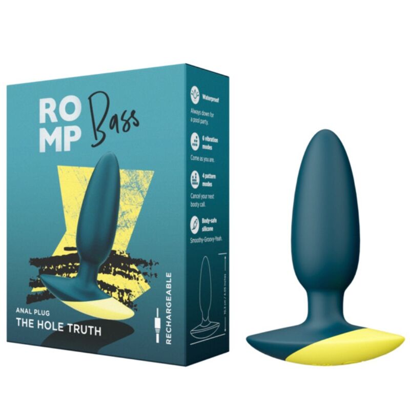 Romp Bass - Accessorio intimo - in mano per le dimensioni