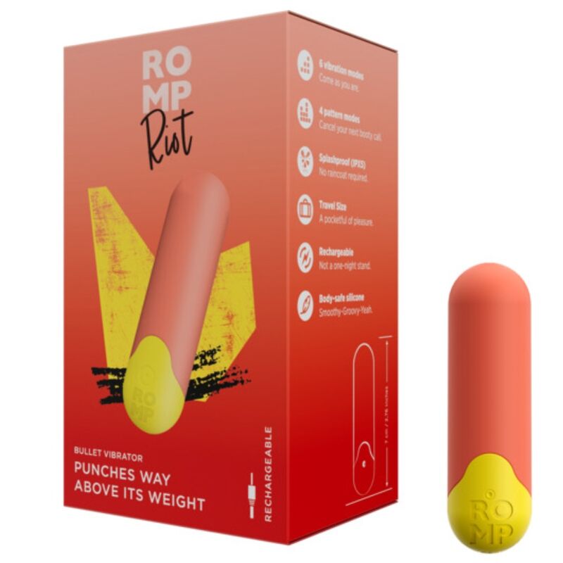 Romp Riot - Mini massaggiatore - vista frontale