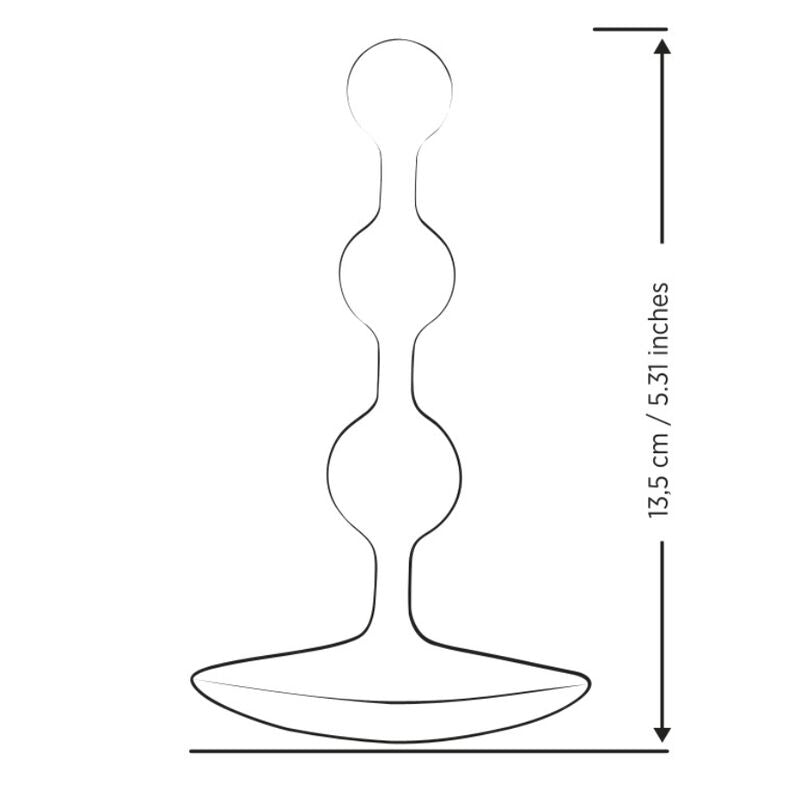 Romp Amp Perle Analali - Palline Kegel - vista laterale