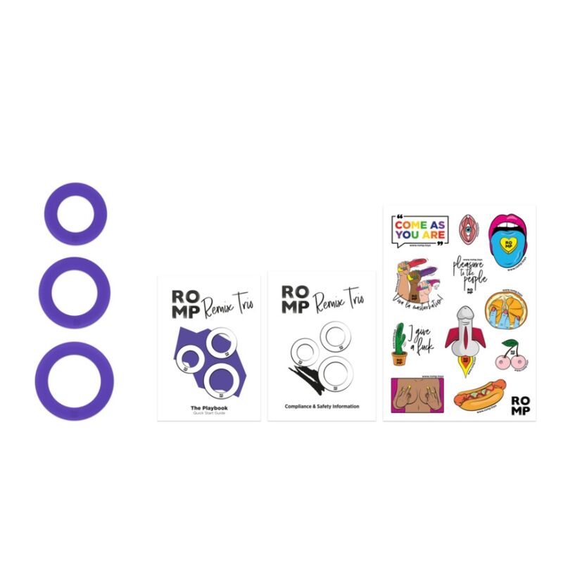 Romp Remix Trio - Anello per uomo - in mano per le dimensioni