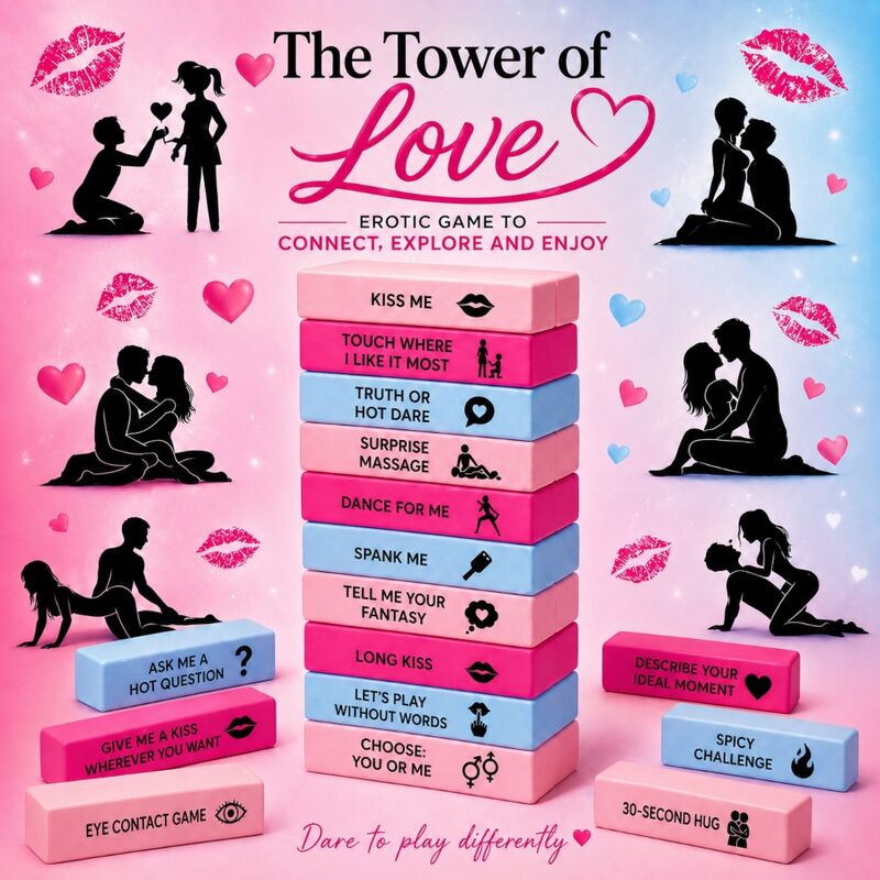 Diablo Picante Love Tower Game - Gioco per la coppia