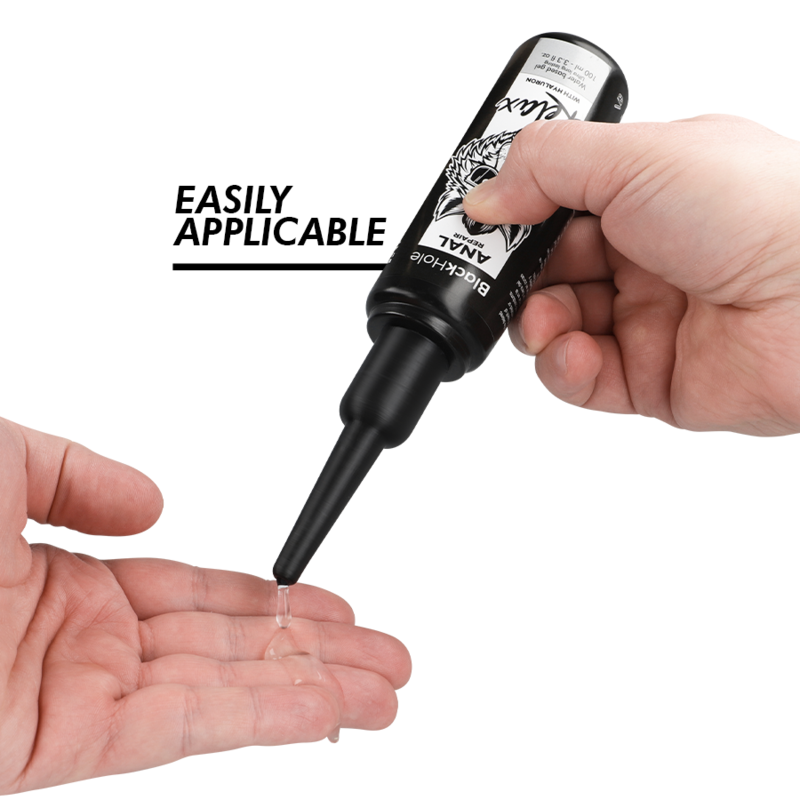 Black Hole Applicatore 100 ml - Lubrificante, kit da 3 - vista laterale