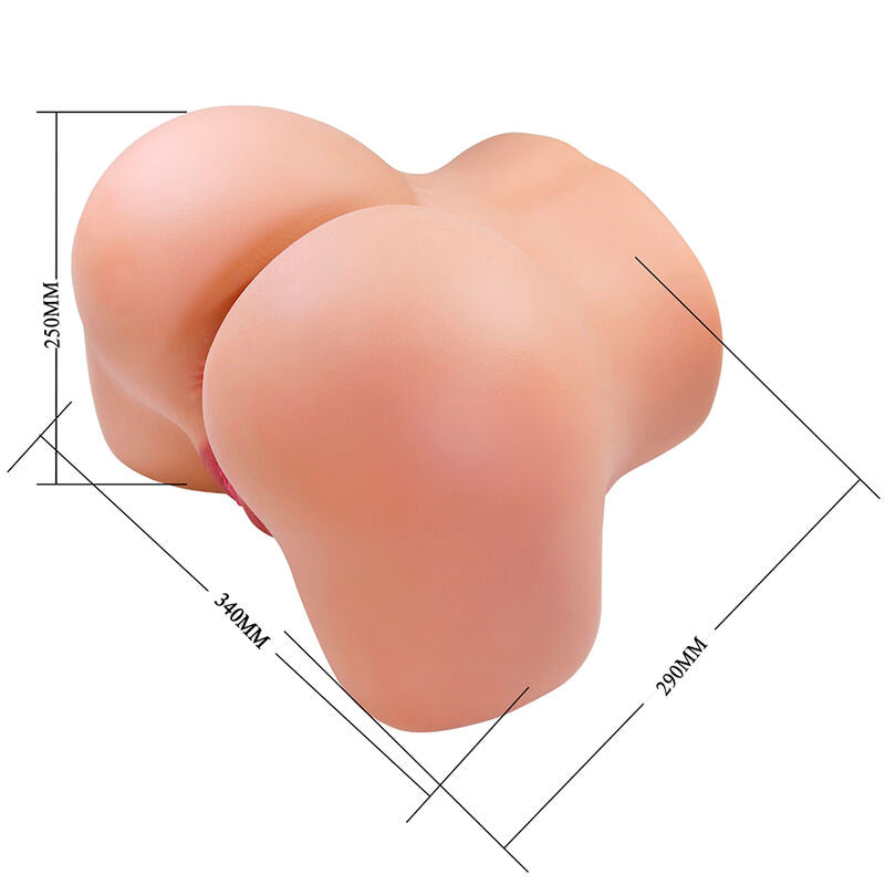 Crazy Bull Julia - Accessorio intimo, colore vaginale carne - vista frontale