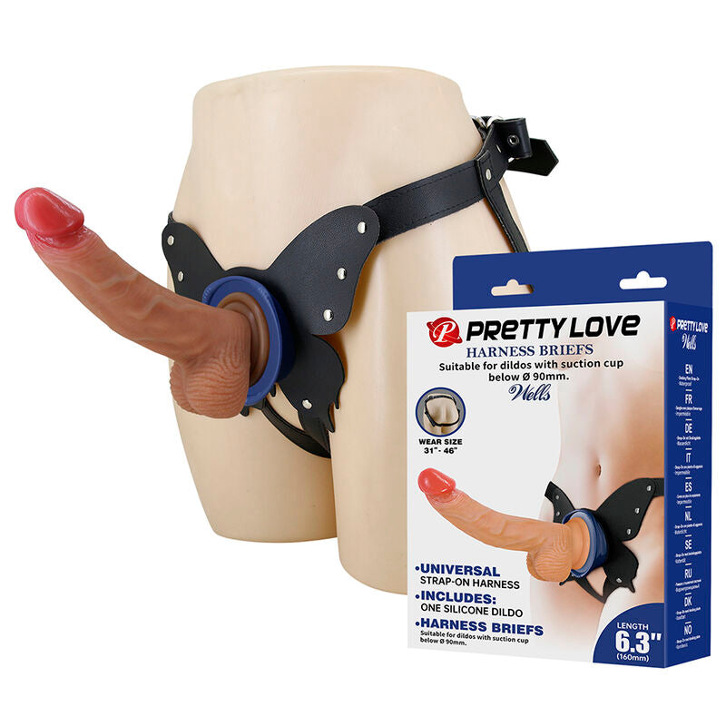 Pretty Love Imbracatura Strap ON Yeti - Accessorio intimo