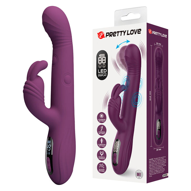 Pretty Love Dee - Massaggiatore doppio