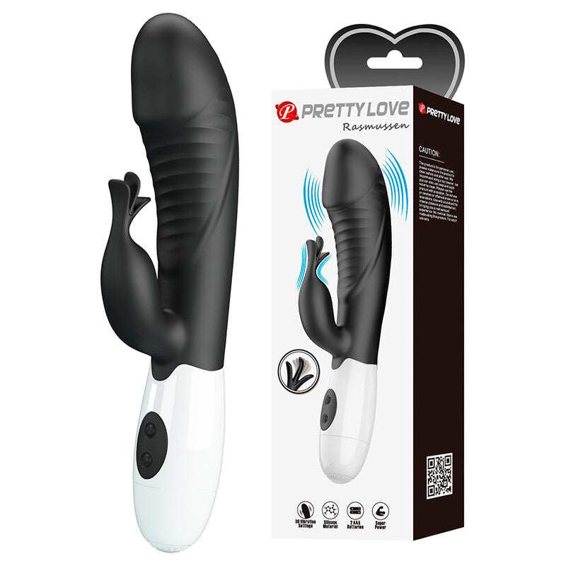 Pretty Love Rasmussen 30 Funzioni - Massaggiatore doppio - vista laterale