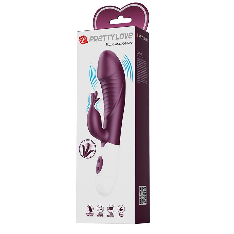 Pretty Love Rogue Muse 30 Funzioni - Massaggiatore doppio - vista frontale