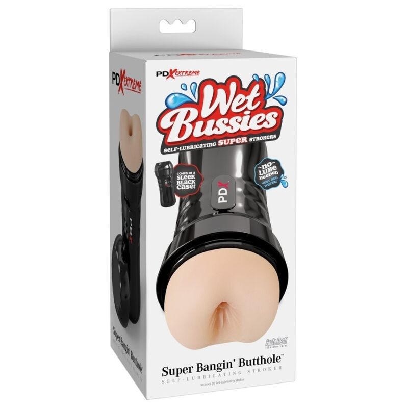 Pdx Extreme Wet Bussies Super Bangin' Butthole Stroker 20.8 CM - Accessorio intimo - retro