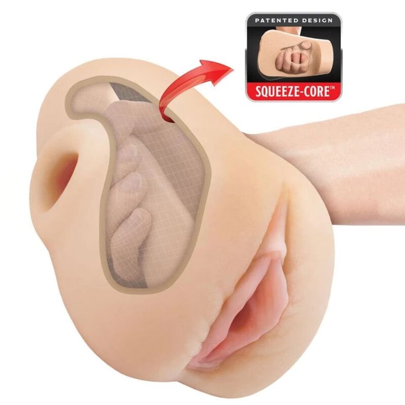 Pdx Plus Spuntatore Strizzatore Strofinatore 18 CM - Dispositivo per uomo - vista laterale
