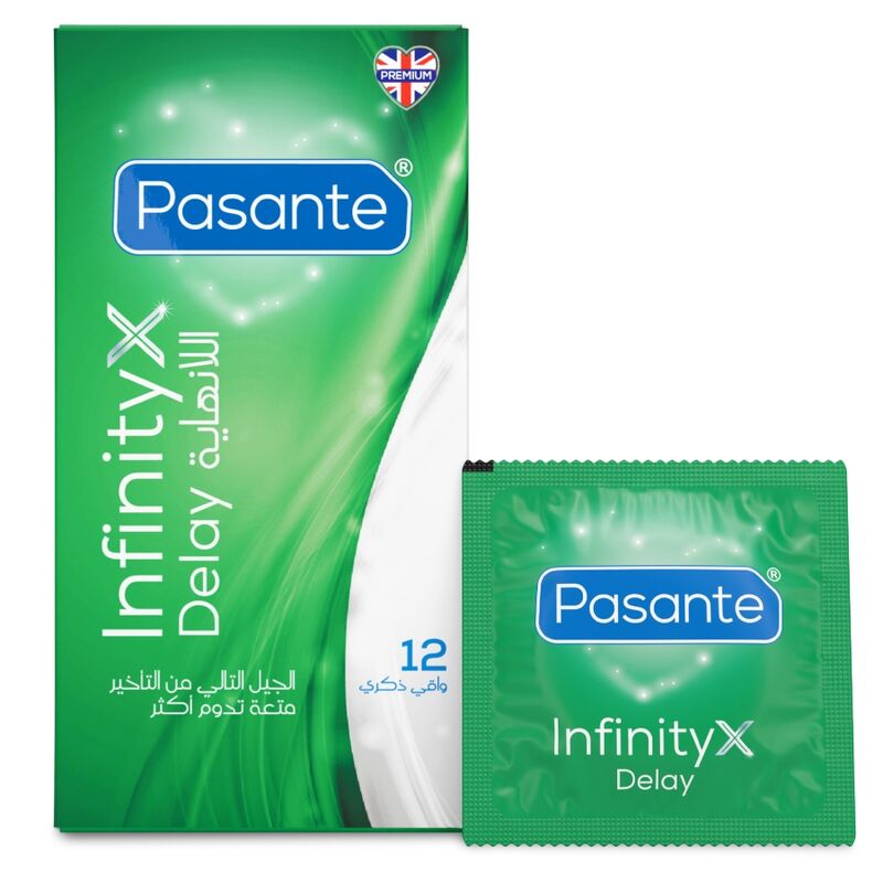 Pasante Delay Infinity 12 pezzi - Preservativi