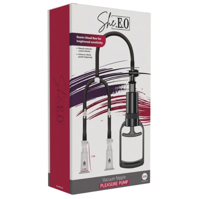 She.E.O Vuoto - Massaggiatore ad aria pulsata - nella confezione