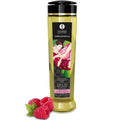 Shunga Biologico AL Lampone 240 ml - Olio da massaggio, kit da 3
