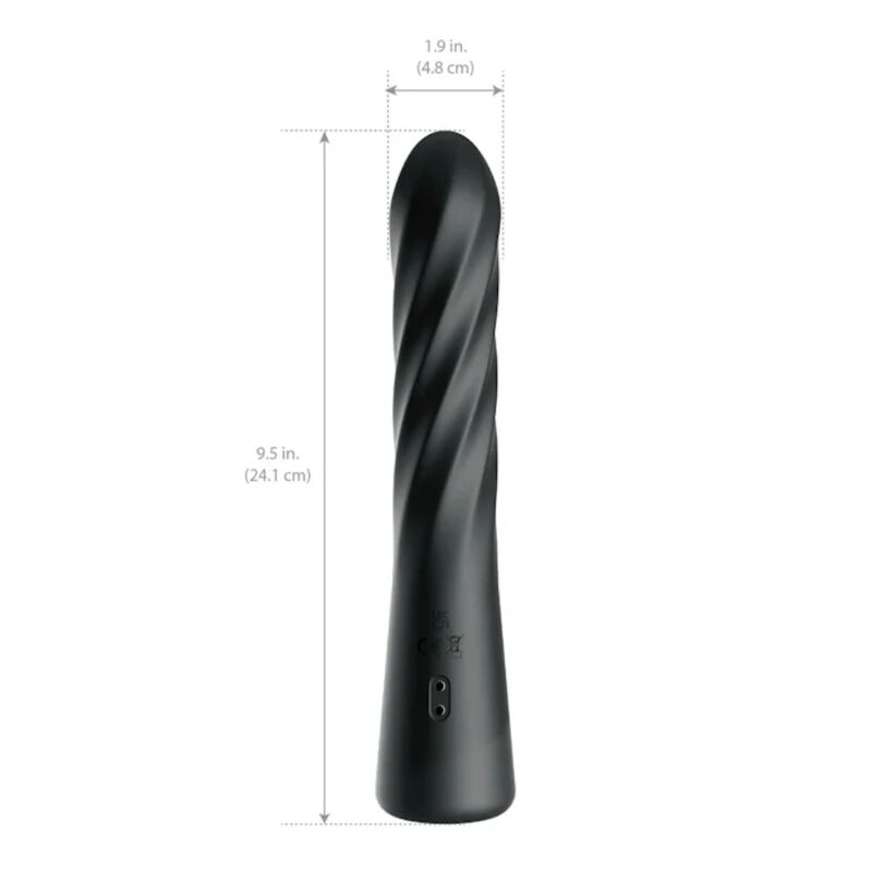 Anal Fantasy Elite Twist Ecstasy - Accessorio intimo - vista laterale