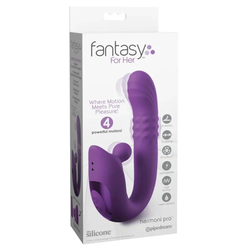 Fantasy For Her Harmoni Pro - Massaggiatore doppio - vista laterale