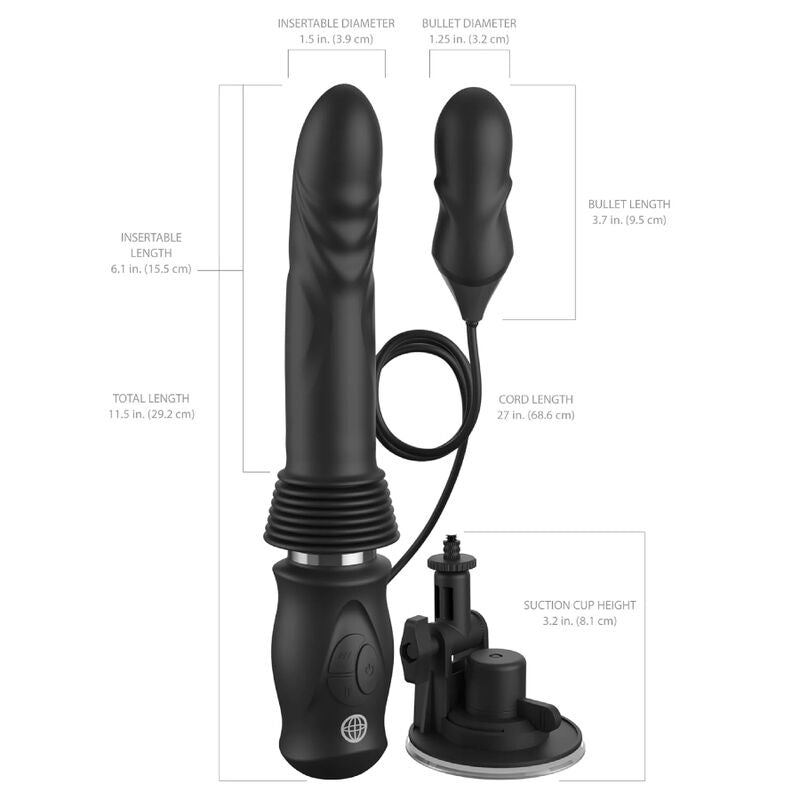 Fetish Fantasy Series Propulsore - Accessorio intimo - in mano per le dimensioni