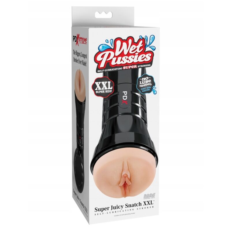 Pdx Extreme Wet Pussies Super Juicy Snatch - Dispositivo per uomo - in mano per le dimensioni