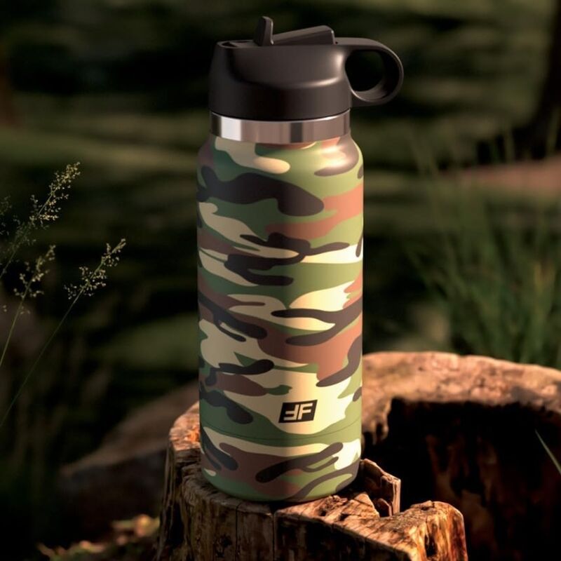 Pdx Plus Fap Flask Happy Camper - Dispositivo per uomo - retro
