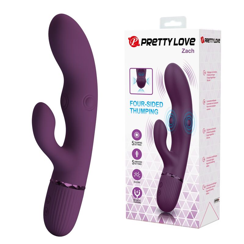 Pretty Love Zach - Massaggiatore doppio