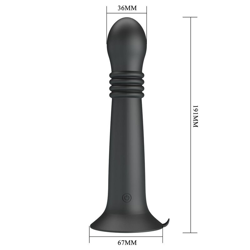 Pretty Love Rotante - Massaggiatore, colore standard - in mano per le dimensioni