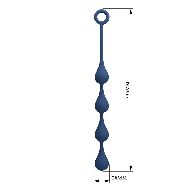 Mr Play Perle - Accessorio intimo - vista laterale