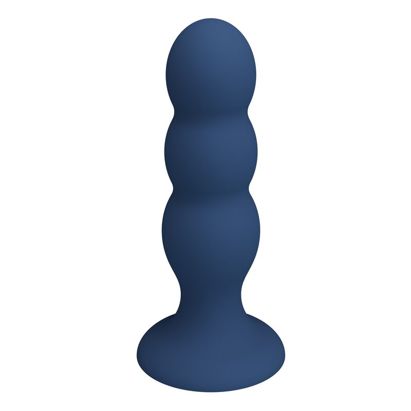 Mr Play Plug - Accessorio intimo, colore sfere metalliche ventosa blu - dettaglio
