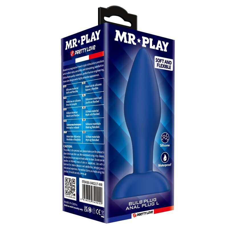 Mr Play Plug Conico - Accessorio intimo - dettaglio