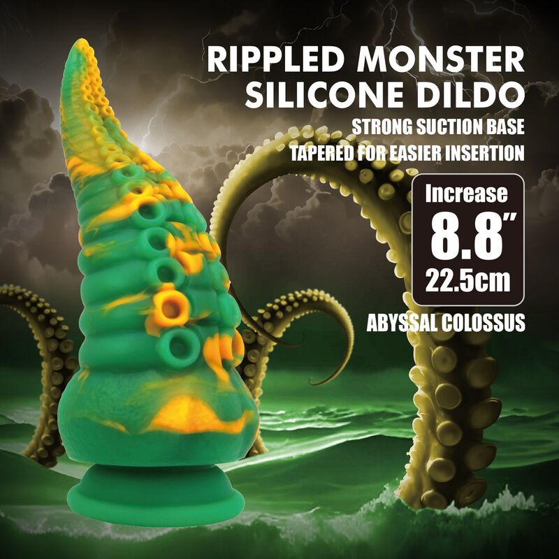 Power Monsters Abyssal Colossus Bicolor Fantasy - Accessorio intimo - vista laterale